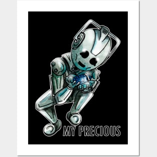 Baby Cyberman: my precious Tardis Posters and Art